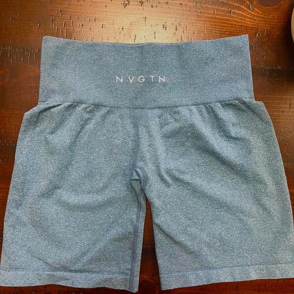 NVGTN Slate Blue Pro Shorts